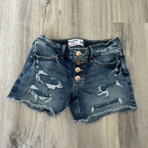 Abercrombie kids denim shorts size 9/10